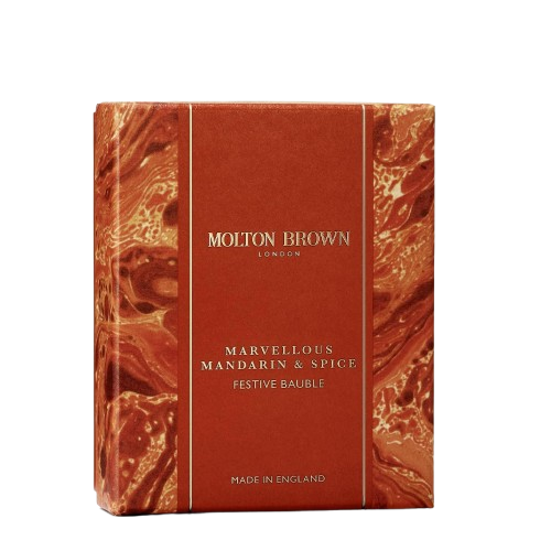 MOLTON BROWN Marvellous Mandarin & Spice Bath & Shower Gel Festive Bauble 75 ml - Гель для ванни та душу з ароматом мандарину і прянощів - фото №2